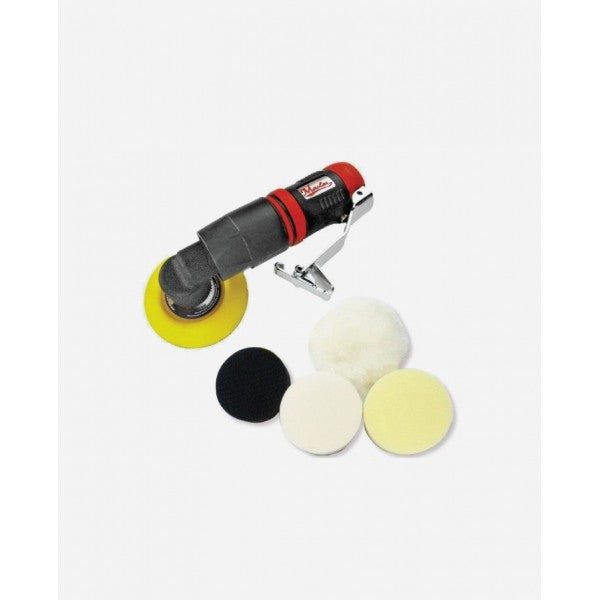 Small 3-inch Right Angle Planetary Gear Air Polisher/Sander/Buffer Set, 3000 rpm